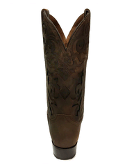 Dan Post DP3179 Mens Denton Leather Boot All Over Tan back view. If you need any assistance with this item or the purchase of this item please call us at five six one seven four eight eight eight zero one Monday through Saturday 10:00a.m EST to 8:00 p.m EST