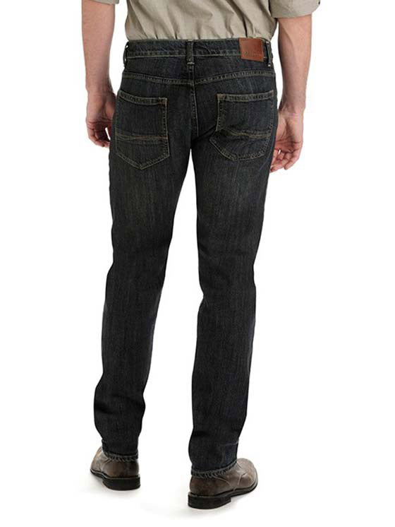 Men's Lee Modern Series Slim Straight Leg Jeans 2013236 Milo front view. If you need any assistance with this item or the purchase of this item please call us at five six one seven four eight eight eight zero one Monday through Saturday 10:00a.m EST to 8:00 p.m EST