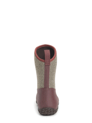 Muck WM2-9TW Womens Muckster II Mid Boot Rum Raisin back view. If you need any assistance with this item or the purchase of this item please call us at five six one seven four eight eight eight zero one Monday through Saturday 10:00a.m EST to 8:00 p.m EST