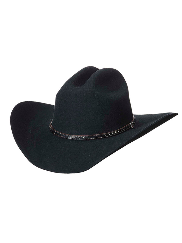 Justin JF0242BKHL Hills Cattleman Felt Hat Black – J.C. Western® Wear