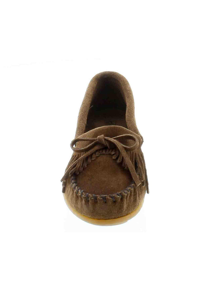 Minnetonka 403 Women's Kilty Suede Moc Hardsole Dusty Brown. If you need any assistance with this item or the purchase of this item please call us at five six one seven four eight eight eight zero one Monday through Saturday 10:00a.m EST to 8:00 p.m EST 