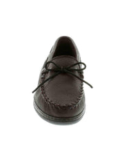 Minnetonka 892 892W Mens Moosehide Classic Mocassin Chocolate front view. If you need any assistance with this item or the purchase of this item please call us at five six one seven four eight eight eight zero one Monday through Saturday 10:00a.m EST to 8:00 p.m EST