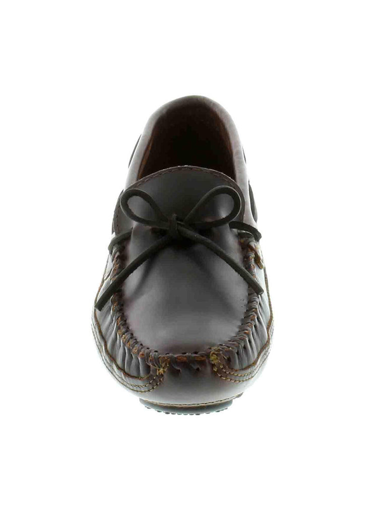 Minnetonka 948 Mens Double Bottom Driving MOC Dark Brown. If you need any assistance with this item or the purchase of this item please call us at five six one seven four eight eight eight zero one Monday through Saturday 10:00a.m EST to 8:00 p.m EST