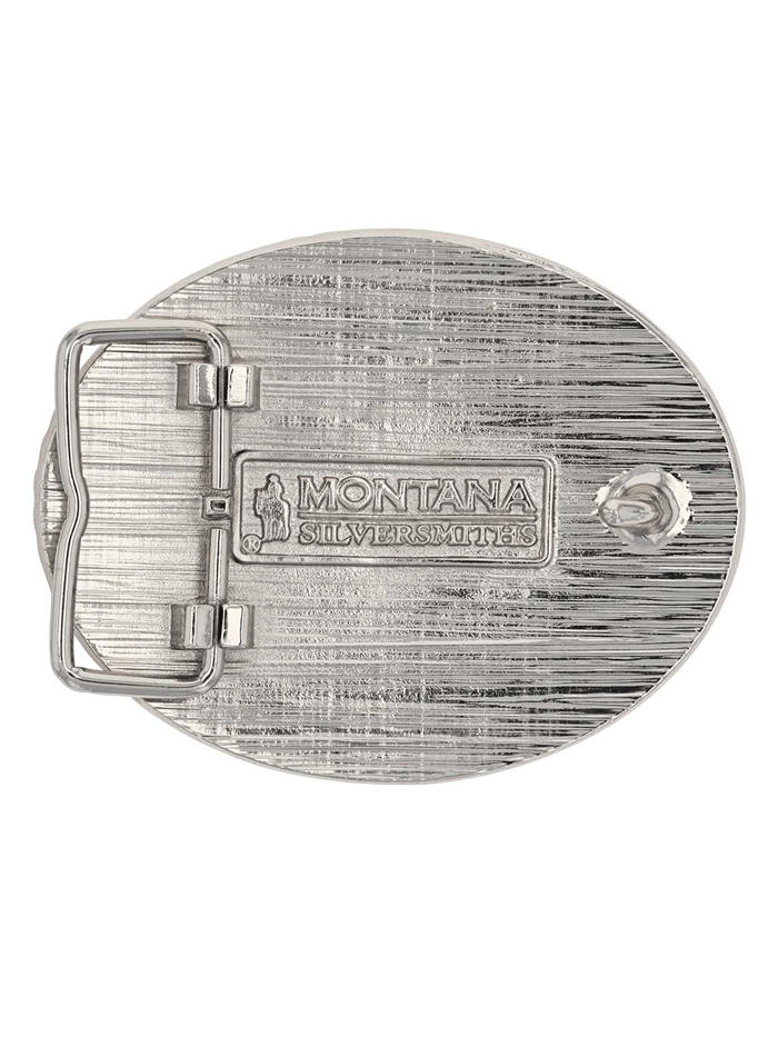 Montana Silversmiths A920 Texas 1836 Attitude Belt Buckle Silver front view. If you need any assistance with this item or the purchase of this item please call us at five six one seven four eight eight eight zero one Monday through Saturday 10:00a.m EST to 8:00 p.m EST