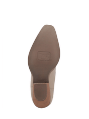 Dingo DI748-SND Womens Primrose Ankle Western Bootie Sand sole view. If you need any assistance with this item or the purchase of this item please call us at five six one seven four eight eight eight zero one Monday through Saturday 10:00a.m EST to 8:00 p.m EST