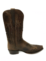 Dan Post DP3179 Mens Denton Leather Boot All Over Tan inner side view. If you need any assistance with this item or the purchase of this item please call us at five six one seven four eight eight eight zero one Monday through Saturday 10:00a.m EST to 8:00 p.m EST