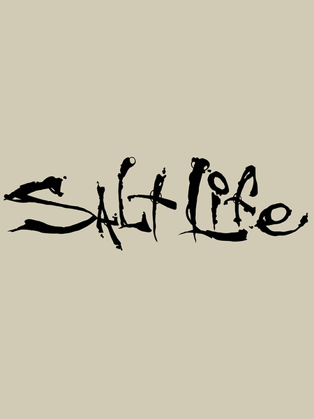Salt Life SAD930 Signature Decal Black