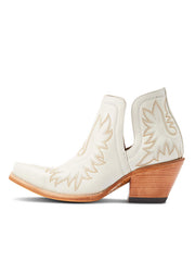 Ariat 10044484 Womens Dixon Western Boot Blanco side view. If you need any assistance with this item or the purchase of this item please call us at five six one seven four eight eight eight zero one Monday through Saturday 10:00a.m EST to 8:00 p.m EST