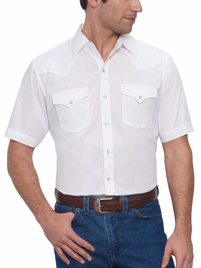 Short sleeve mens western shirts hot sale
