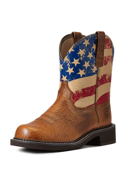 Ariat Fatbaby Heritage Mazy Western Boots - Crackled Cottage