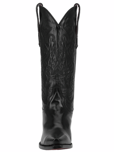 Dan Post DP3200 Womens Maria Leather Boot Black front view. If you need any assistance with this item or the purchase of this item please call us at five six one seven four eight eight eight zero one Monday through Saturday 10:00a.m EST to 8:00 p.m EST