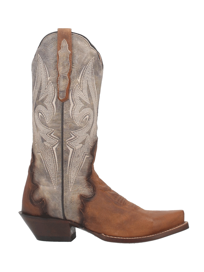 Dan Post DP4385 Womens Zoli Leather Boot Brown front and side view,If you need any assistance with this item or the purchase of this item please call us at five six one seven four eight eight eight zero one Monday through Saturday 10:00a.m EST to 8:00 p.m EST