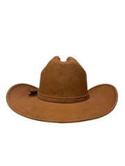 American Hat Makers GORGE Leather Cattleman Cowboy Hat Cooper back view. If you need any assistance with this item or the purchase of this item please call us at five six one seven four eight eight eight zero one Monday through Saturday 10:00a.m EST to 8:00 p.m EST