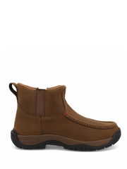 Twisted X WAXW002 Womens 4 Inch All Around Work Boot Oiled Saddle outter side view. If you need any assistance with this item or the purchase of this item please call us at five six one seven four eight eight eight zero one Monday through Saturday 10:00a.m EST to 8:00 p.m EST