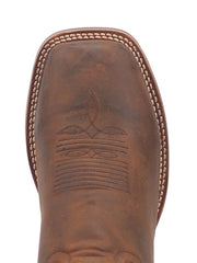 Dan Post DP4974 Mens Bellamy Leather Boot Tan And Bone toe view. If you need any assistance with this item or the purchase of this item please call us at five six one seven four eight eight eight zero one Monday through Saturday 10:00a.m EST to 8:00 p.m EST