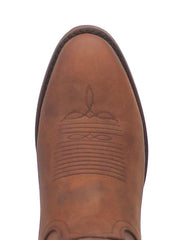 Dan Post DP3230 Mens Simon Tapered Leather Boot Brown toe view. If you need any assistance with this item or the purchase of this item please call us at five six one seven four eight eight eight zero one Monday through Saturday 10:00a.m EST to 8:00 p.m EST