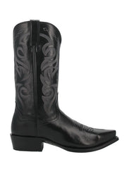 Dan Post DP2140 Mens Milwaukee Western Boot Black side view. If you need any assistance with this item or the purchase of this item please call us at five six one seven four eight eight eight zero one Monday through Saturday 10:00a.m EST to 8:00 p.m EST