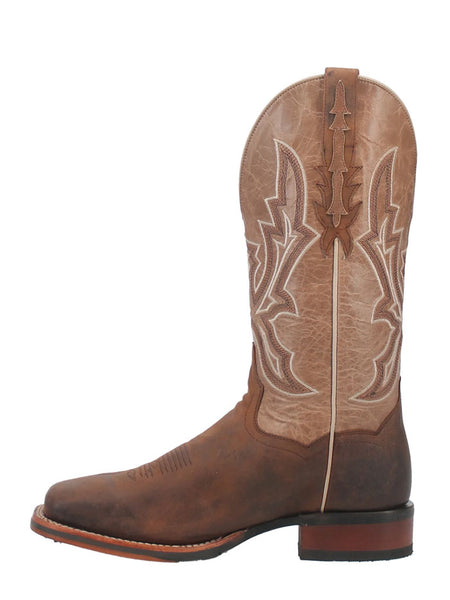 Dan Post DP4974 Mens Bellamy Leather Boot Tan And Bone side view. If you need any assistance with this item or the purchase of this item please call us at five six one seven four eight eight eight zero one Monday through Saturday 10:00a.m EST to 8:00 p.m EST