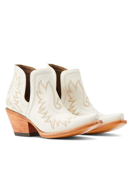 Ariat 10044484 Womens Dixon Western Boot Blanco pair. If you need any assistance with this item or the purchase of this item please call us at five six one seven four eight eight eight zero one Monday through Saturday 10:00a.m EST to 8:00 p.m EST