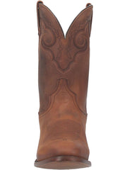 Dan Post DP3230 Mens Simon Tapered Leather Boot Brown front view. If you need any assistance with this item or the purchase of this item please call us at five six one seven four eight eight eight zero one Monday through Saturday 10:00a.m EST to 8:00 p.m EST