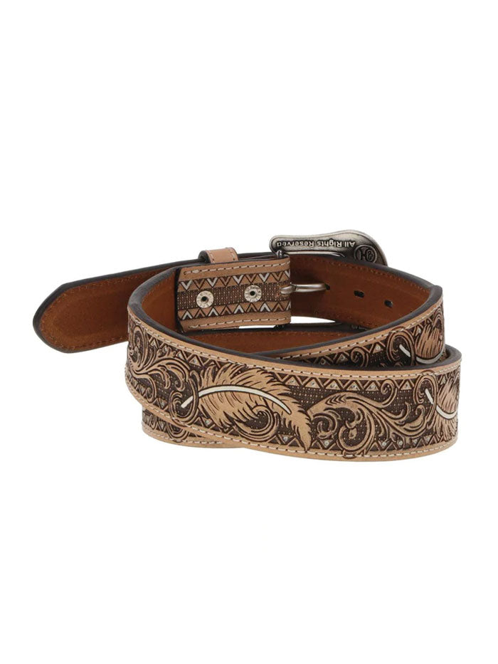 Levi's Embossed Rope Belt - Men's - Medium Brown 42