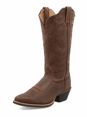 Twisted X WWT0037 Womens R Toe Western Boot Brown side and front view. If you need any assistance with this item or the purchase of this item please call us at five six one seven four eight eight eight zero one Monday through Saturday 10:00a.m EST to 8:00 p.m EST