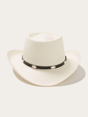 Stetson SSRYFLK-8130-81 ROYAL FLUSH 10X Straw Hat Natural front view. If you need any assistance with this item or the purchase of this item please call us at five six one seven four eight eight eight zero one Monday through Saturday 10:00a.m EST to 8:00 p.m EST