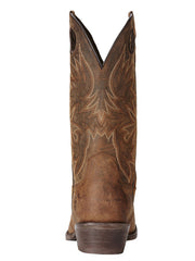 Ariat 10019974 Mens Circuit Striker Western Boot Weathered Brown back view. If you need any assistance with this item or the purchase of this item please call us at five six one seven four eight eight eight zero one Monday through Saturday 10:00a.m EST to 8:00 p.m EST