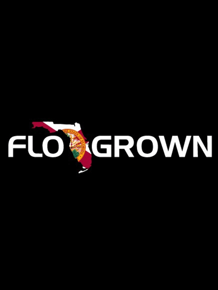 FloGrown FGS-23S Florida Flag Decal front view on package. If you need any assistance with this item or the purchase of this item please call us at five six one seven four eight eight eight zero one Monday through Saturday 10:00a.m EST to 8:00 p.m EST