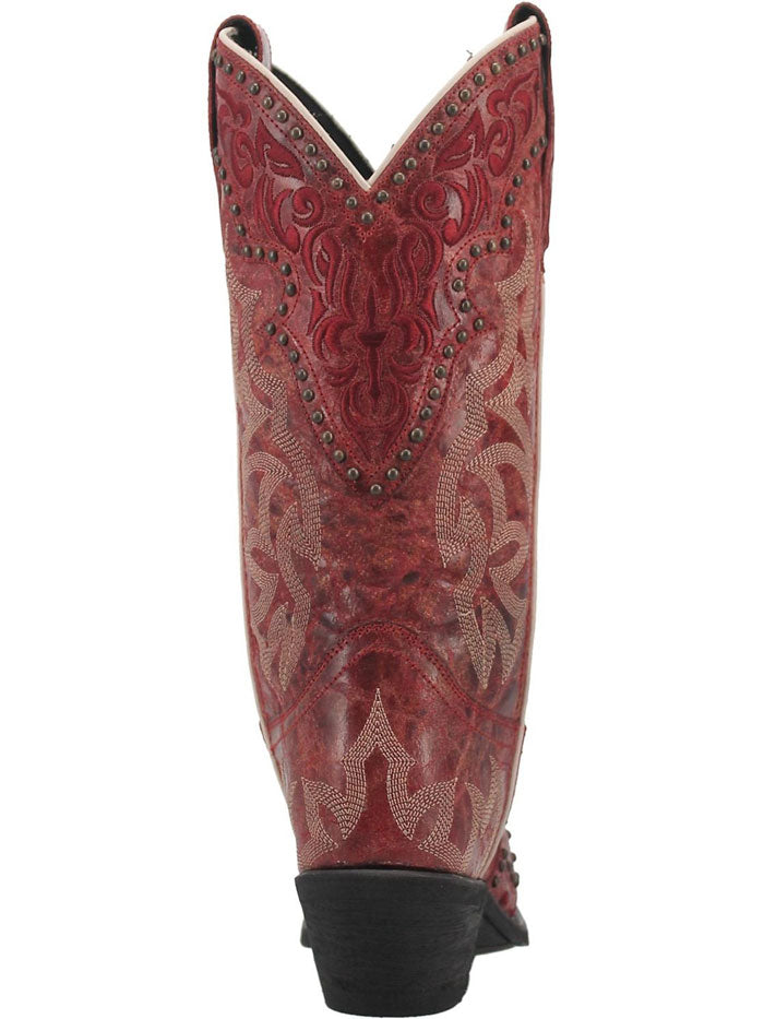 Laredo 52411 Womens Braylynn Leather Boot Red side/front view