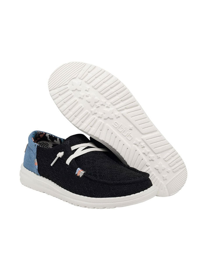 Hey Dude 121414790 Womens Wendy Boho Shoe Black - 9 – J.C.
