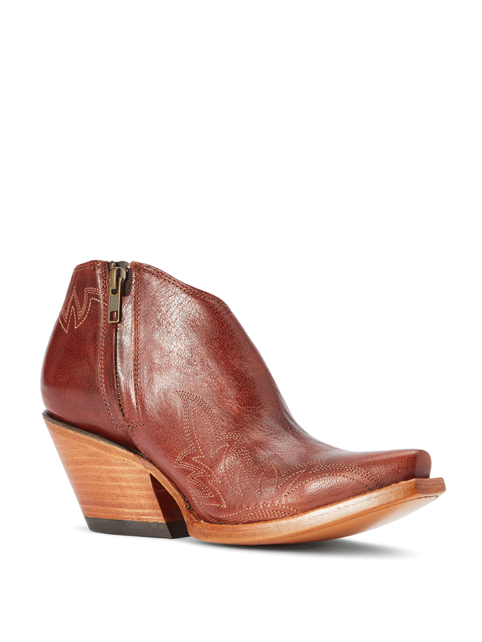Ariat 10042429 Womens Jolene Western Boot Sedona front and outter side view. If you need any assistance with this item or the purchase of this item please call us at five six one seven four eight eight eight zero one Monday through Saturday 10:00a.m EST to 8:00 p.m EST