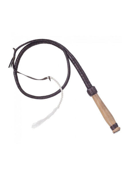 Tough 1 Premium Braided Bull Whips Brown Front view. If you need any assistance with this item or the purchase of this item please call us at five six one seven four eight eight eight zero one Monday through Saturday 10:00a.m EST to 8:00 p.m EST