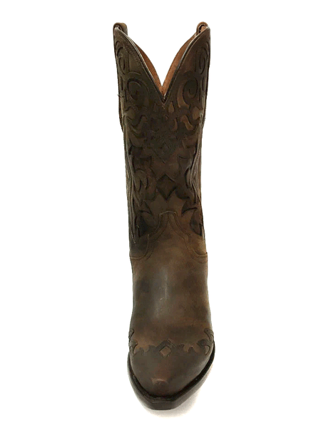 Dan Post DP3179 Mens Denton Leather Boot All Over Tan front view. If you need any assistance with this item or the purchase of this item please call us at five six one seven four eight eight eight zero one Monday through Saturday 10:00a.m EST to 8:00 p.m EST