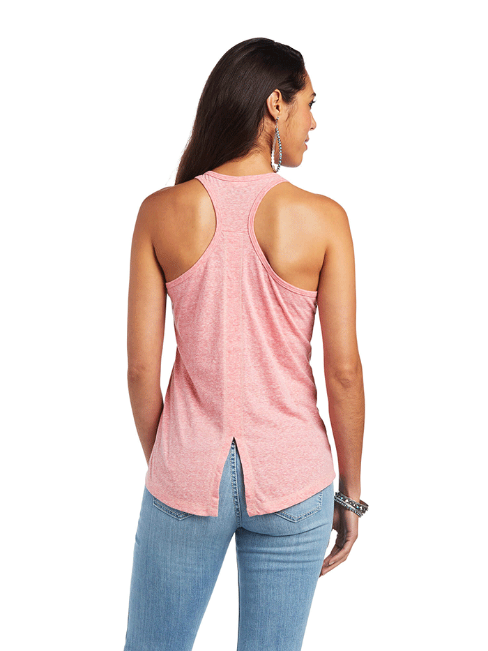 Ariat 10040617 Womens Perfect Tank Coral Paradise front view. If you need any assistance with this item or the purchase of this item please call us at five six one seven four eight eight eight zero one Monday through Saturday 10:00a.m EST to 8:00 p.m EST