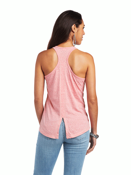Ariat 10040617 Womens Perfect Tank Coral Paradise back view. If you need any assistance with this item or the purchase of this item please call us at five six one seven four eight eight eight zero one Monday through Saturday 10:00a.m EST to 8:00 p.m EST