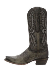 Lucchese M5066.S54 Womens MARCELLA Western Boot Anthracite Grey alternate side view. If you need any assistance with this item or the purchase of this item please call us at five six one seven four eight eight eight zero one Monday through Saturday 10:00a.m EST to 8:00 p.m EST
