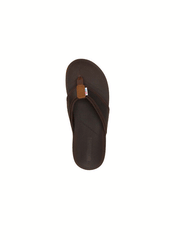 Xtratuf AUNM-900 Mens Auna Sandal Brown view from above. If you need any assistance with this item or the purchase of this item please call us at five six one seven four eight eight eight zero one Monday through Saturday 10:00a.m EST to 8:00 p.m EST